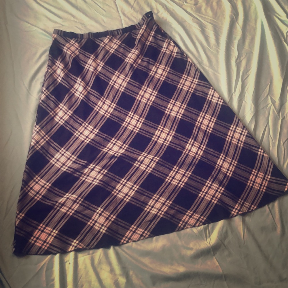 Plaid Skirt